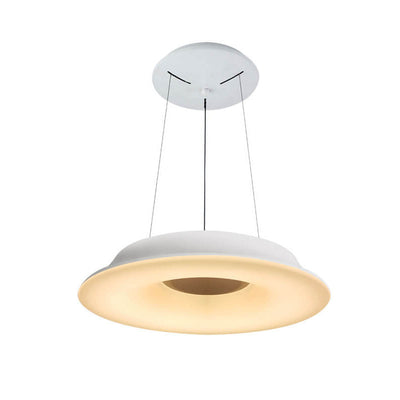 Modern Simple Round Hat Design Hardware LED Ceiling Chandelier