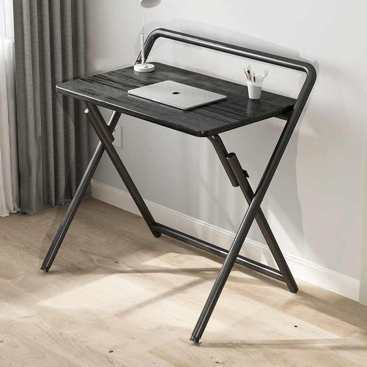 Modern Minimalist Rectangular Iron MDF Side Table 1-Tier For Study Room