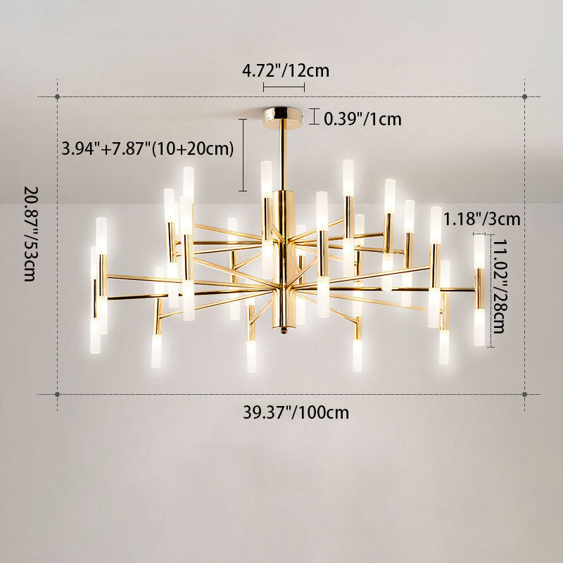 Moderne minimalistische drehbare LED-Wandleuchte