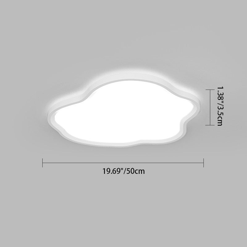 Moderne unbedeutende Wolken-Eisen-Aluminium-LED-Unterputz-Deckenleuchte für Schlafzimmer 