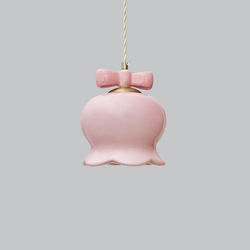 Art déco moderne nœud papillon cloche fleur d&