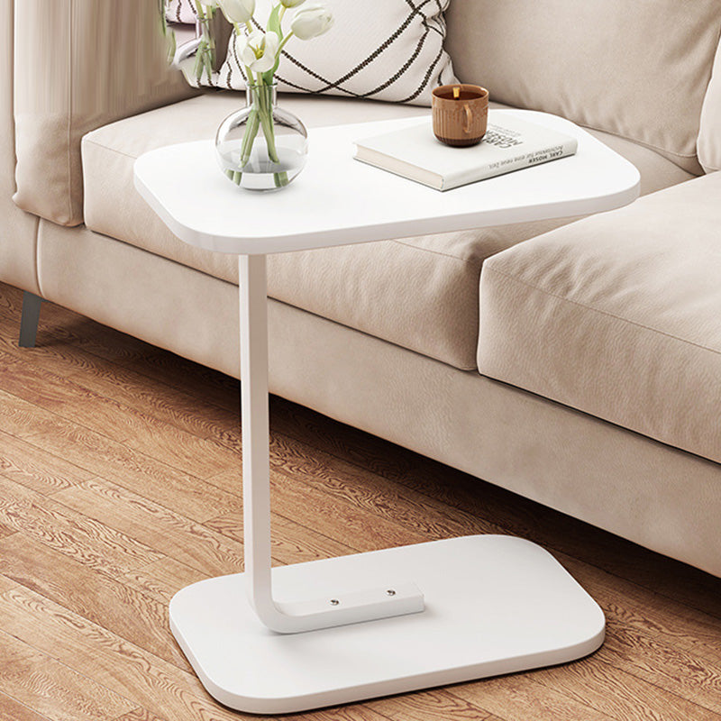 Zeitgenössischer nordischer rechteckiger MDF-Stahl-Couchtisch für das Wohnzimmer 