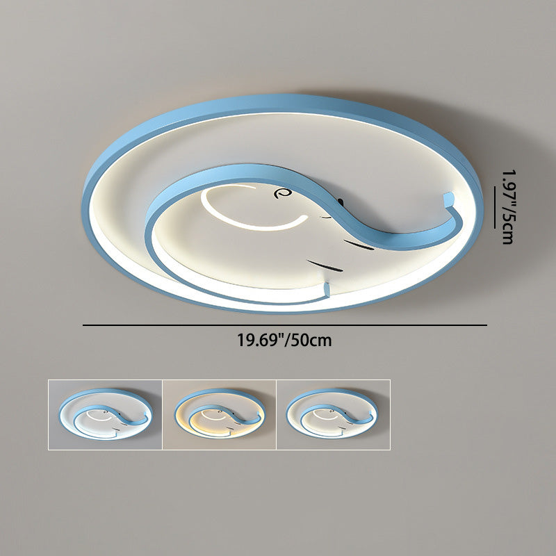 Plafonnier LED en acrylique pour chambre d&