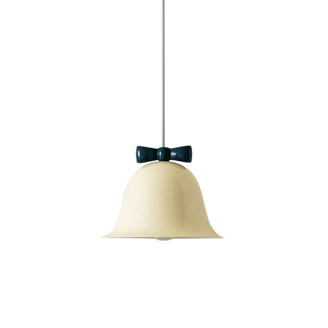 Moderne minimalistische Bogen Glocken Eisen 1-Licht Pendelleuchte für das Schlafzimmer 