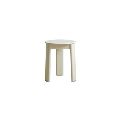 Tabouret bas en plastique ABS à base triangulaire rectangulaire ronde créative contemporaine pour salon 