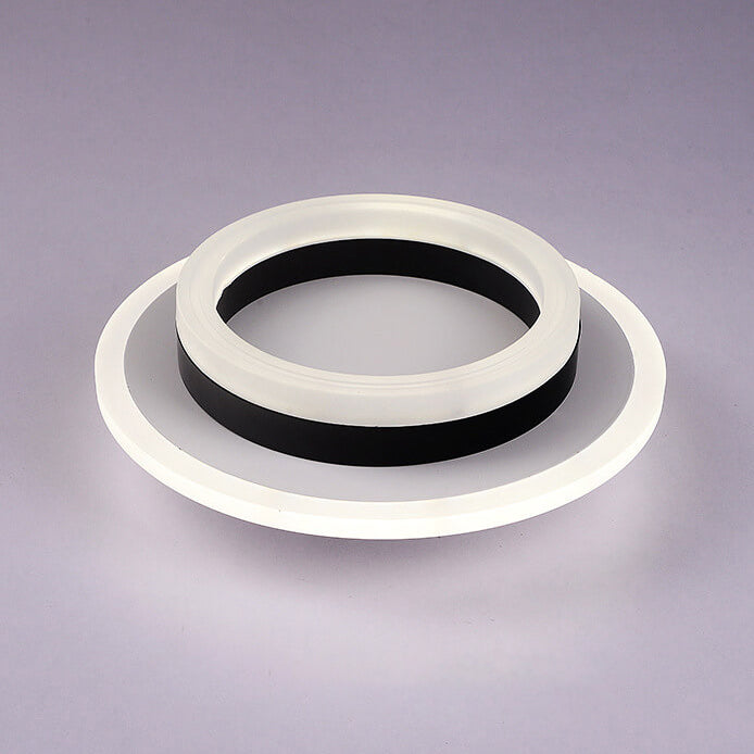 Luz de techo LED de montaje empotrado de hierro acrílico simple nórdico cuadrado círculo 