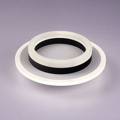 Nordic Simple Acrylic Square Circle Iron LED Flush Mount Ceiling Light