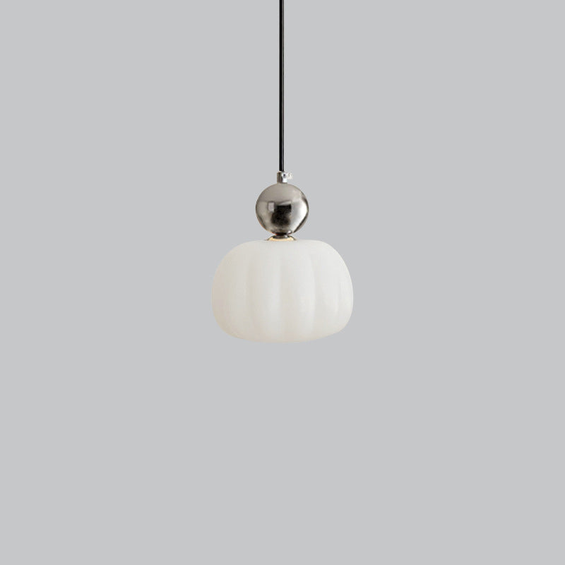 Lampe suspendue moderne minimaliste ronde en fer et acrylique avec 1 lumière pour salon 