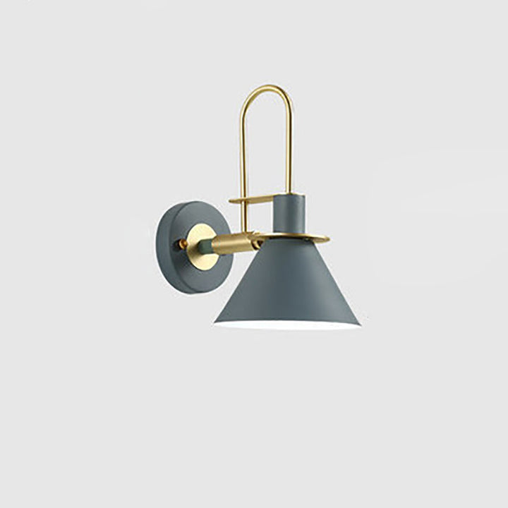 Moderne minimalistische Horn Eisen 1-Licht Wandleuchte Lampe für Wohnzimmer 