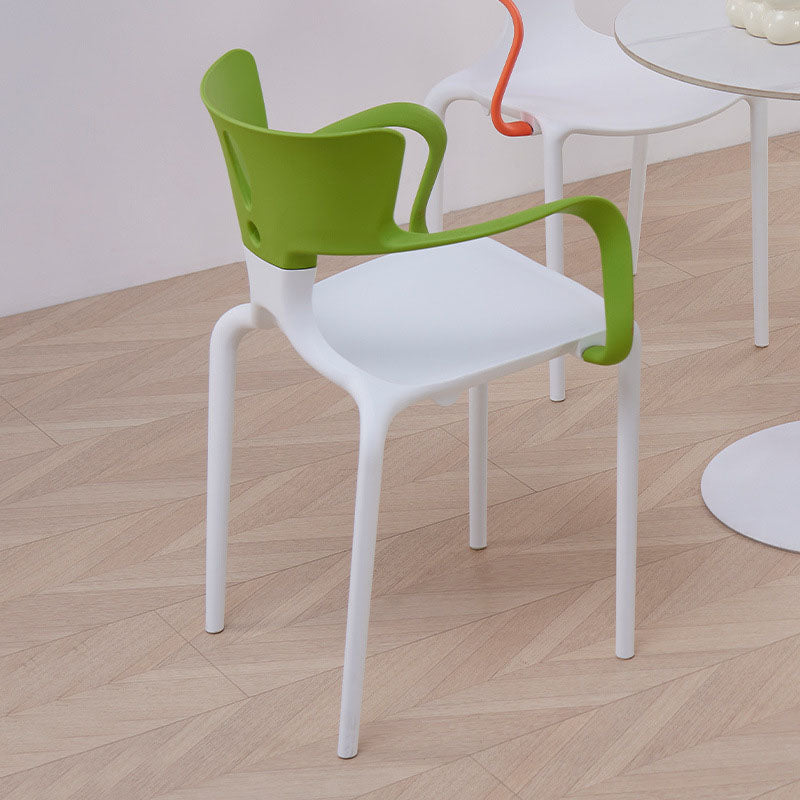 Chaise de salle à manger contemporaine scandinave PP carré point d&
