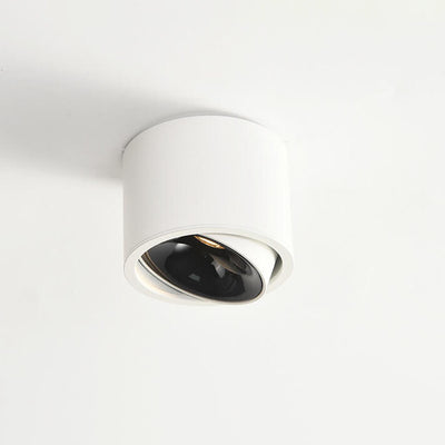 Moderner minimalistischer runder Strahler, verstellbare LED-Deckenleuchte 