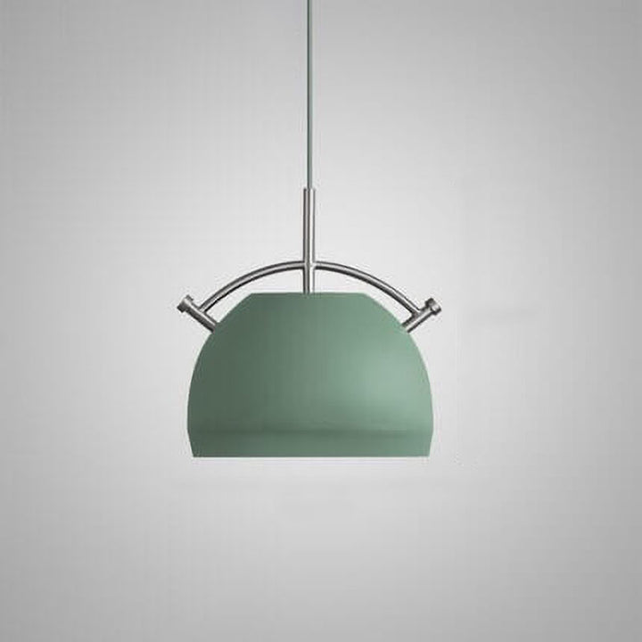 Nordic Macaron Aluminiumlegierung Runde 1-Licht Pendelleuchte 