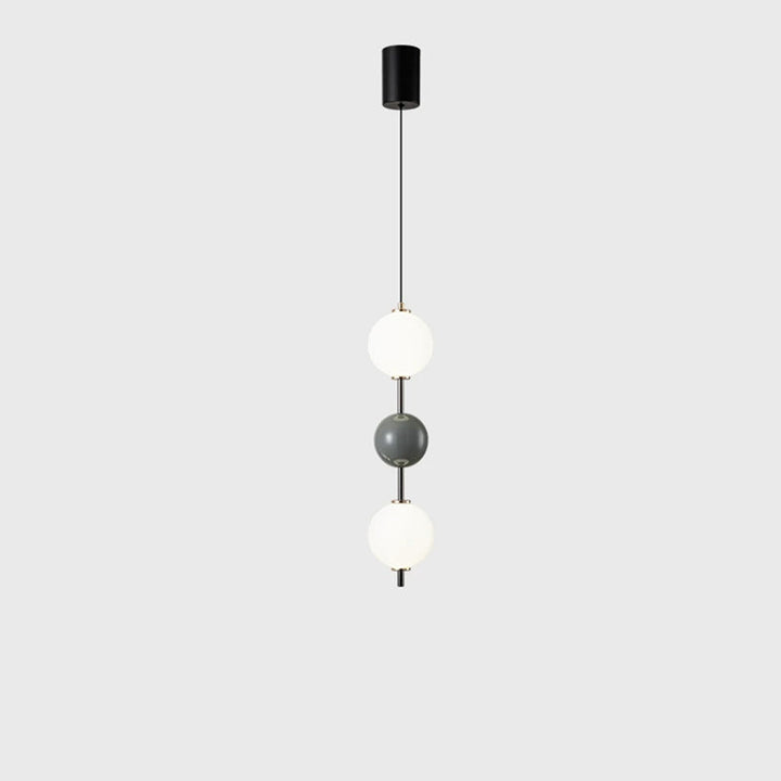 Moderne Art Deco Hebbare Multi Orb String Aluminium Acryl LED Pendelleuchte Für Schlafzimmer 