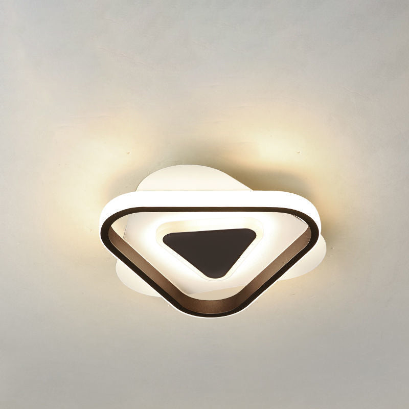 ضوء سقف مثبت بمصابيح LED حديدية هندسية اسكندنافية معاصرة للممر 