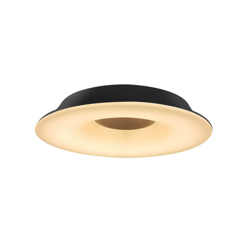Modern Simple Round Hat Design Hardware LED Ceiling Chandelier