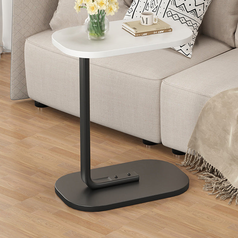 Moderner minimalistischer rechteckiger PVC-Kunststoffpaneel-Beistelltisch für das Wohnzimmer 