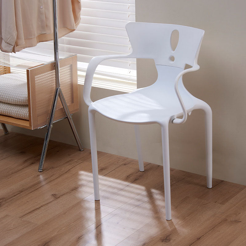 Chaise de salle à manger contemporaine scandinave PP carré point d&