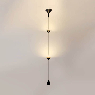 Moderne minimalistische drehbare LED-Wandleuchte