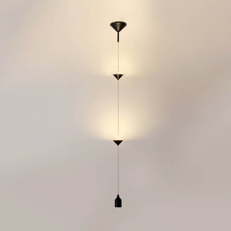 Moderne minimalistische drehbare LED-Wandleuchte