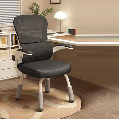 Zeitgenössischer skandinavischer Mesh-PP-Stahl-Schwamm-Quadrat-Schreibtischstuhl Rückenlehne Armlehne Drehbar Verstellbar für das Home Office 