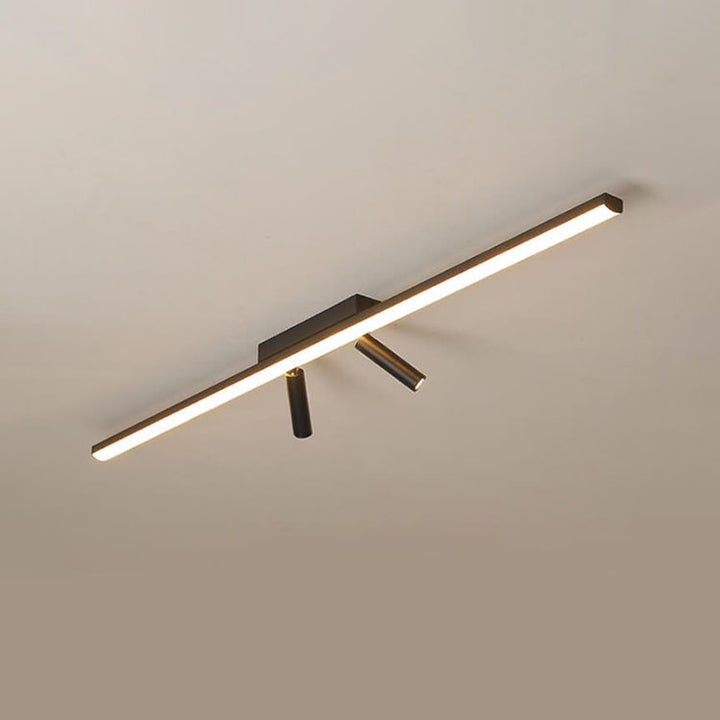 Nordischer minimalistischer Acryl-Langstreifen-Track-Strahler LED-Deckenleuchte 