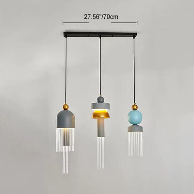 ثريا LED من الألومنيوم بتصميم غير منتظم عصري وزجاجي لقاعة المعيشة 