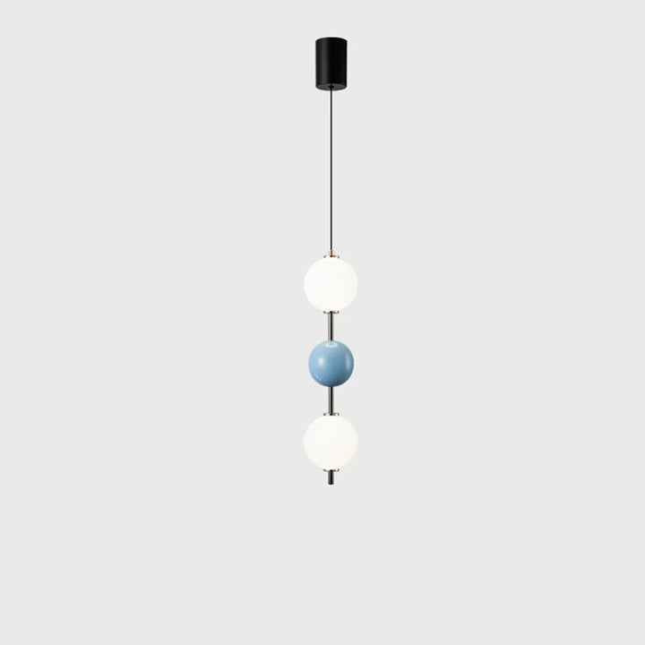 Moderne Art Deco Hebbare Multi Orb String Aluminium Acryl LED Pendelleuchte Für Schlafzimmer 