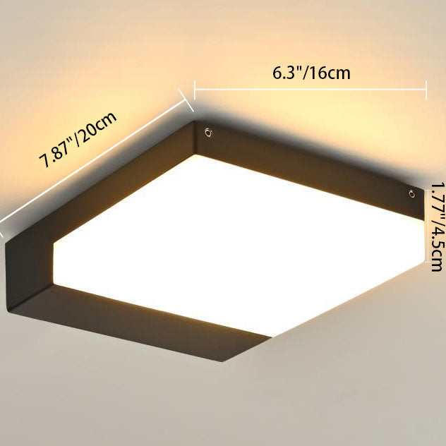 Minimalistischer Strahler Drehbare LED-Deckenleuchte für halbbündige Montage