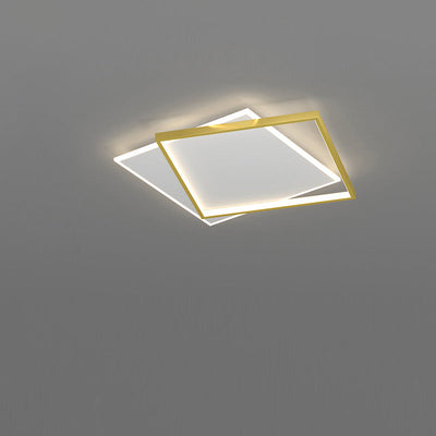 Moderne Einfachheit Kreis Dreieck Quadrat Rechteckig Eisen LED Unterputz Beleuchtung Für Wohnzimmer 