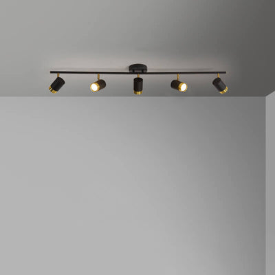 Moderne kreative Acryl-Track-Spotlight LED-Deckenleuchte mit halb bündigem Einbau 