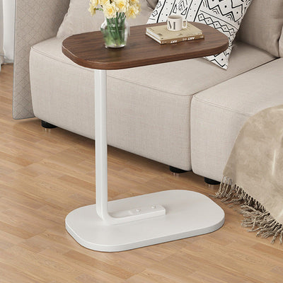 Moderner minimalistischer rechteckiger PVC-Kunststoffpaneel-Beistelltisch für das Wohnzimmer 