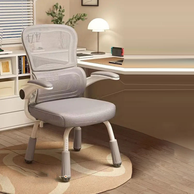 Zeitgenössischer skandinavischer Mesh-PP-Stahl-Schwamm-Quadrat-Schreibtischstuhl Rückenlehne Armlehne Drehbar Verstellbar für das Home Office 
