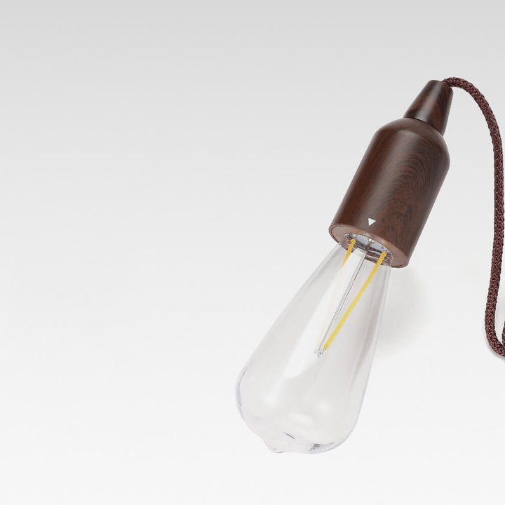 Contemporary Industrial Portable Waterproof PC ABS Round Cone Battery USB 1-Light Camping Outdoor Light