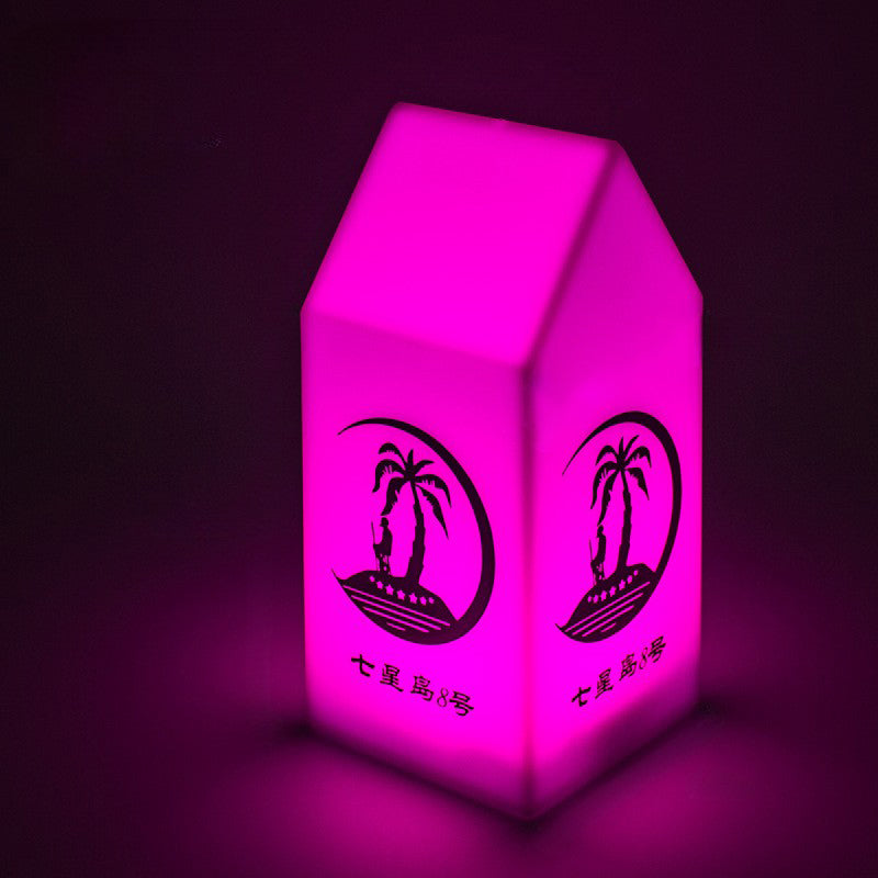 Moderne Art Deco Cabin Hardware PE LED Tischlampe für Esszimmer 