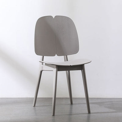 Chaise de salle à manger carrée en plastique et métal scandinave contemporain avec dossier pour salle à manger 