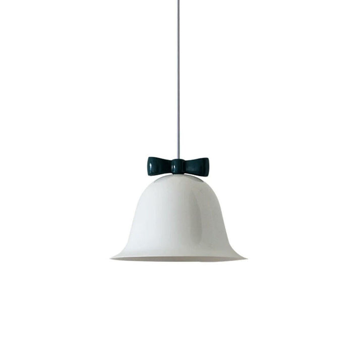 Moderne minimalistische Bogen Glocken Eisen 1-Licht Pendelleuchte für das Schlafzimmer 