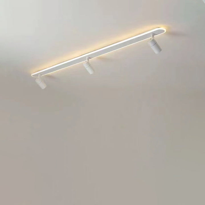 Moderne minimalistische Acryl lange Spotlight Track Licht LED Unterputz Deckenleuchte für Wohnzimmer 