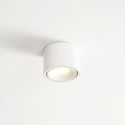 Moderner minimalistischer runder Strahler, verstellbare LED-Deckenleuchte 