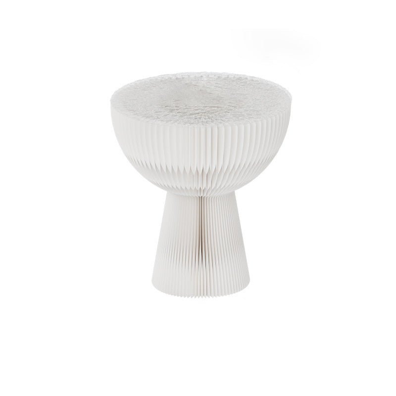 Zeitgenössischer Kreativer Blumenstrauß Form Kraftpapier Acryl Faltbarer Couchtisch Für Wohnzimmer 