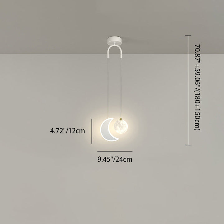 Lustre Contemporain Créatif en Acrylique en Forme d&