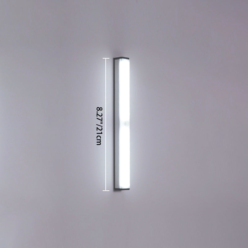 Moderne Einfachheit Lange Zylinder Aluminium Acryl LED Wand Leuchte Lampe Für Wohnzimmer 
