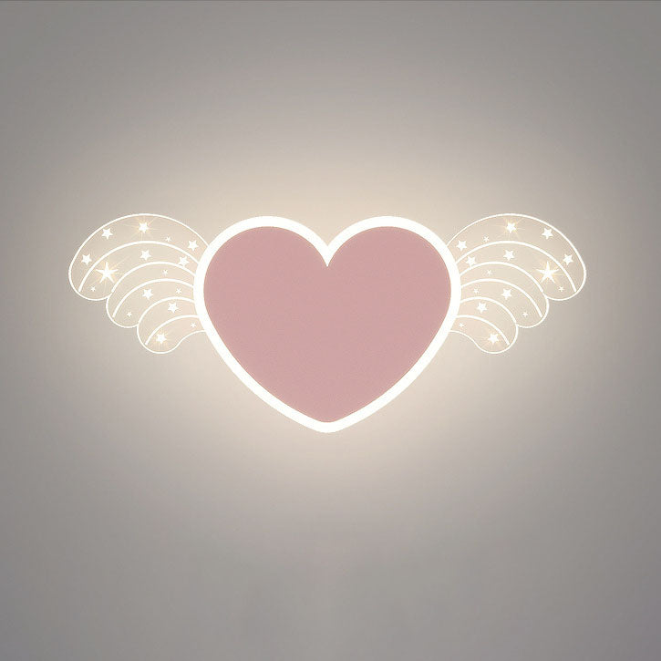 コンテンポラリー クリエイティブ ラビット プラネット アクリル アイアン LED ウォール スコンス ランプ 寝室用 