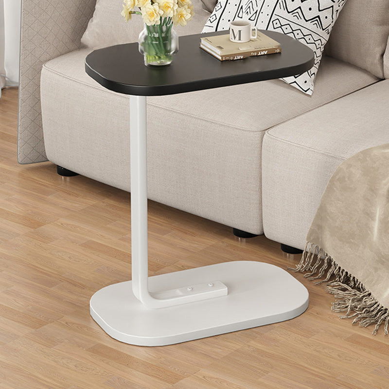Moderner minimalistischer rechteckiger PVC-Kunststoffpaneel-Beistelltisch für das Wohnzimmer 