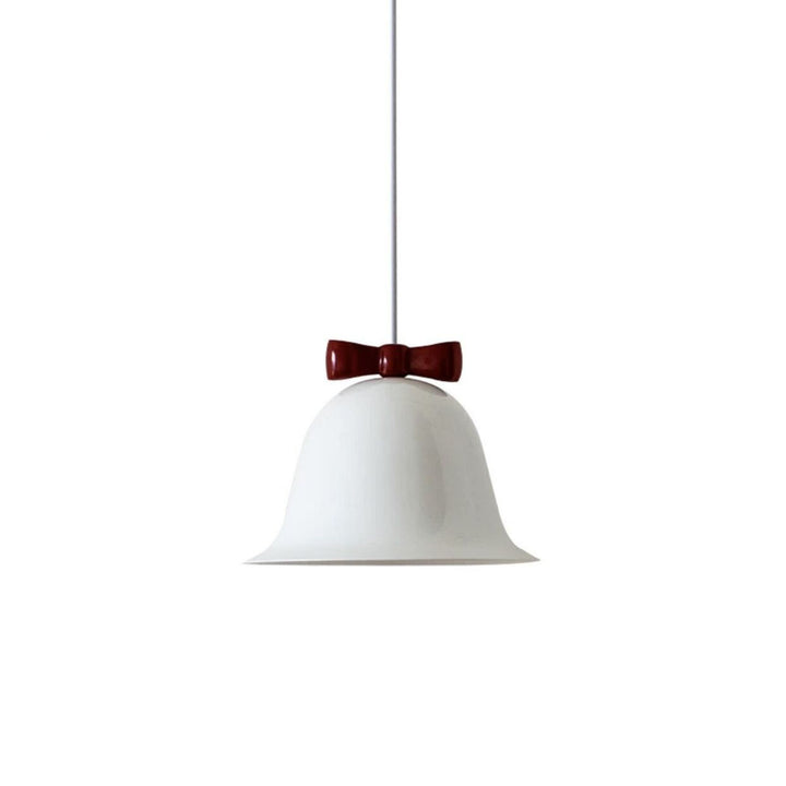 Moderne minimalistische Bogen Glocken Eisen 1-Licht Pendelleuchte für das Schlafzimmer 