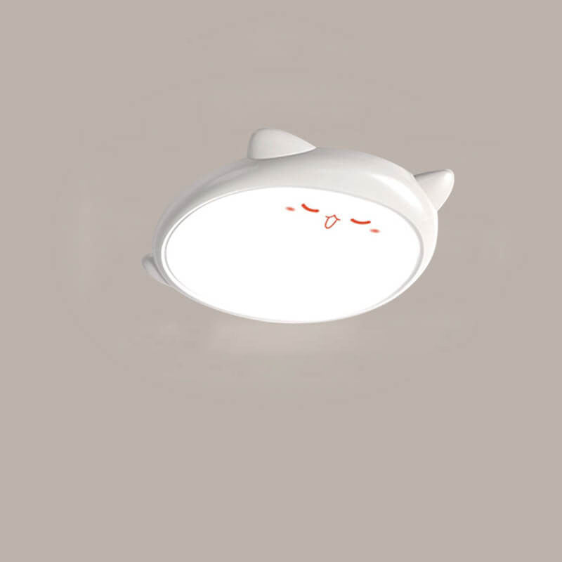 Creative Adorable Duck Totoro Acrylic Round LED Kids Flush Mount Ceiling Light