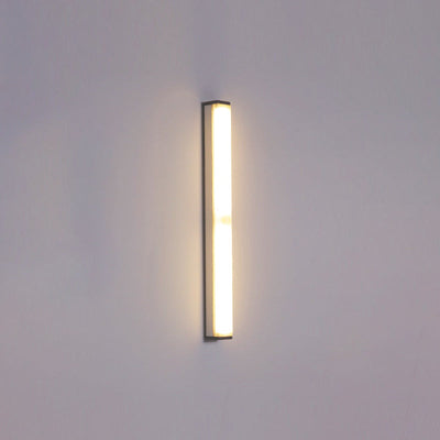 Moderne Einfachheit Lange Zylinder Aluminium Acryl LED Wand Leuchte Lampe Für Wohnzimmer 
