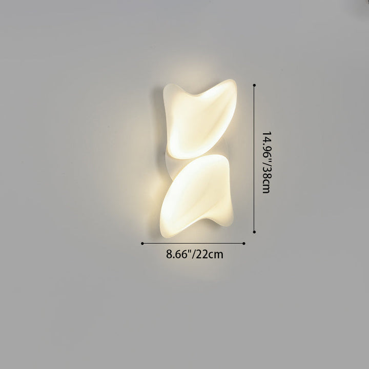 Applique murale LED en matériel d&