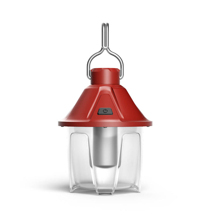 Lumière de camping portable LED en plastique en forme de cône de pin étanche pour l&