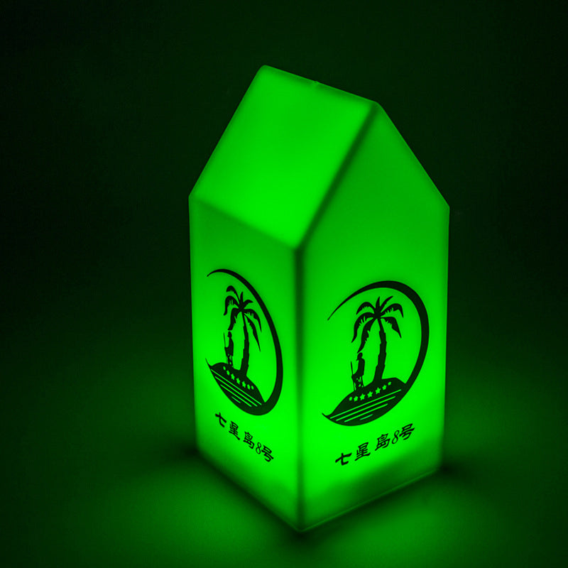 Moderne Art Deco Cabin Hardware PE LED Tischlampe für Esszimmer 