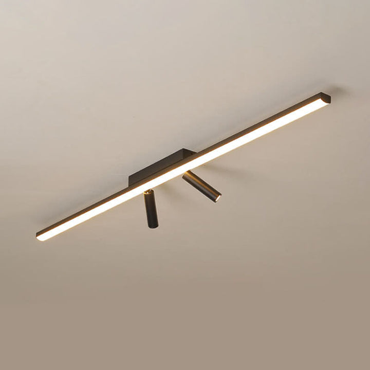 Nordischer minimalistischer Acryl-Langstreifen-Track-Strahler LED-Deckenleuchte 